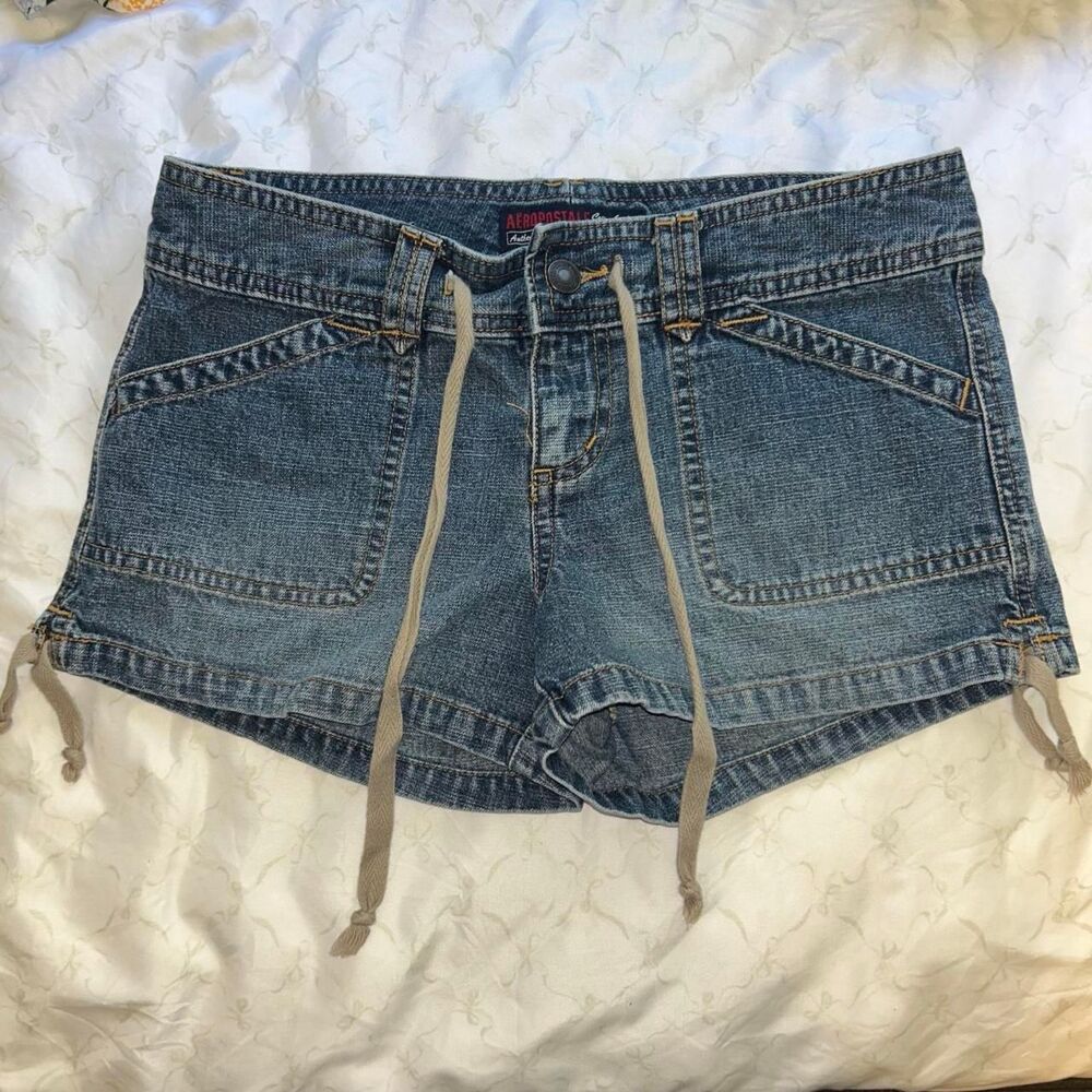 Aeropostale Women's Navy Blue Shorts